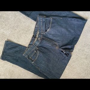 Dark blue slim/straight leg jeans